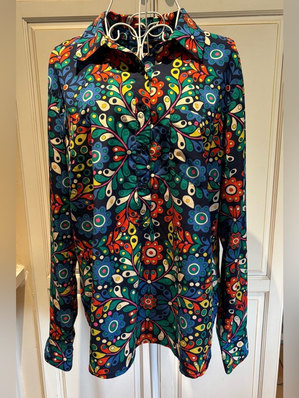 Merona colorful blouse size XXL
